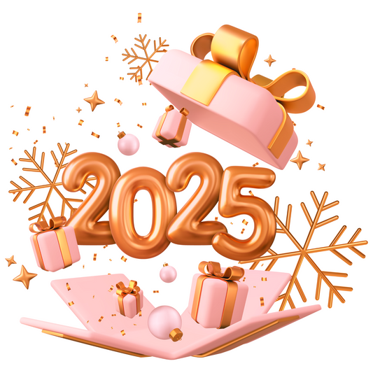 Rose Gold 2025 Celebration T-Shirt – Festive New Year’s Graphic Tee